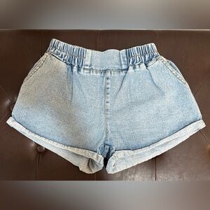 NWOT****SHEIN Sky Blue Denim Shorts